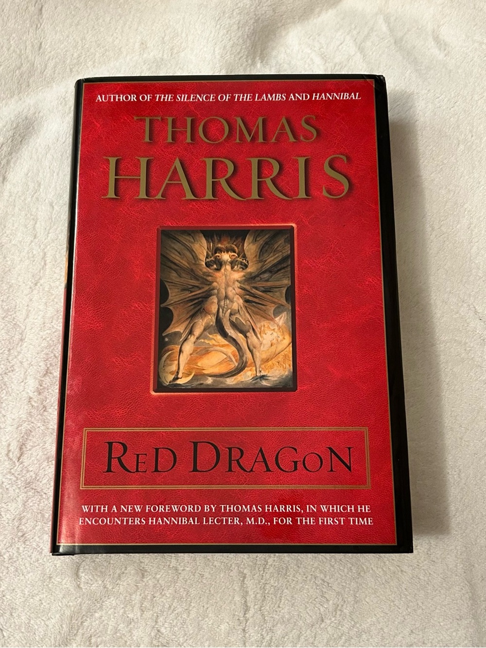 Red Dragon Thomas Harris Hardcover Thriller Hannibal Lecter 1st Dutton Printing